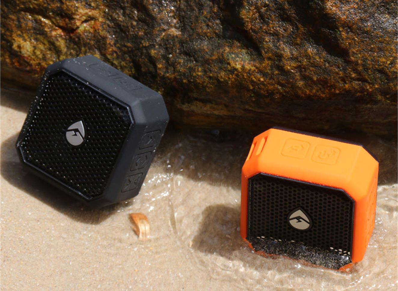 EcoXgear EcoPebble Lite 3-Watt Mini Waterproof Party Speaker