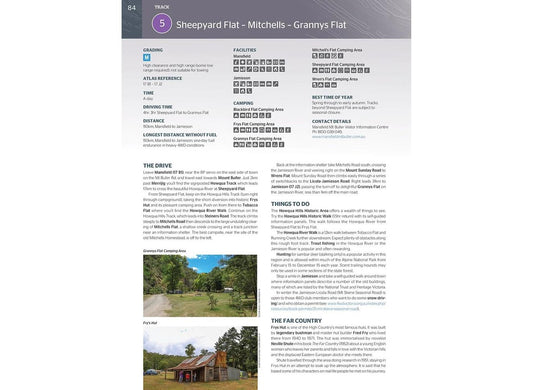 Hema The Victorian High Country Atlas & Guide
