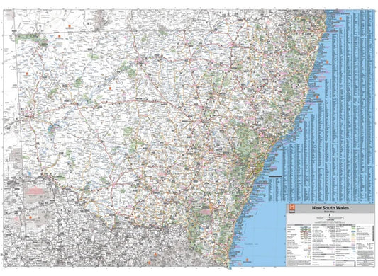 New South Wales State Map