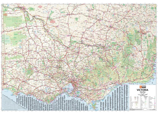 Victoria State Map