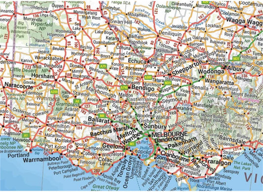 Hema Australia Large Map