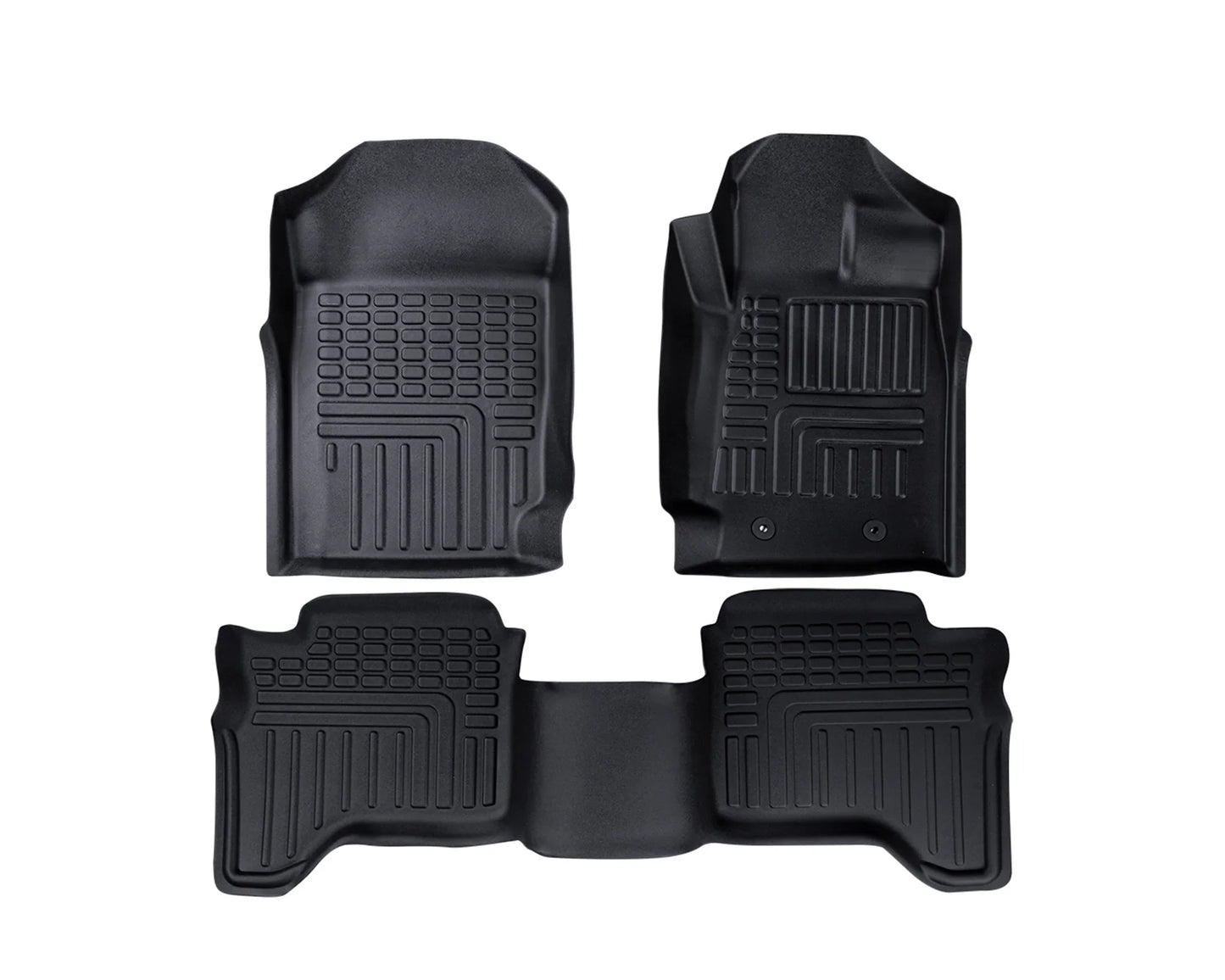 FLOOR MATS (MOULDED, FRONT & REAR)