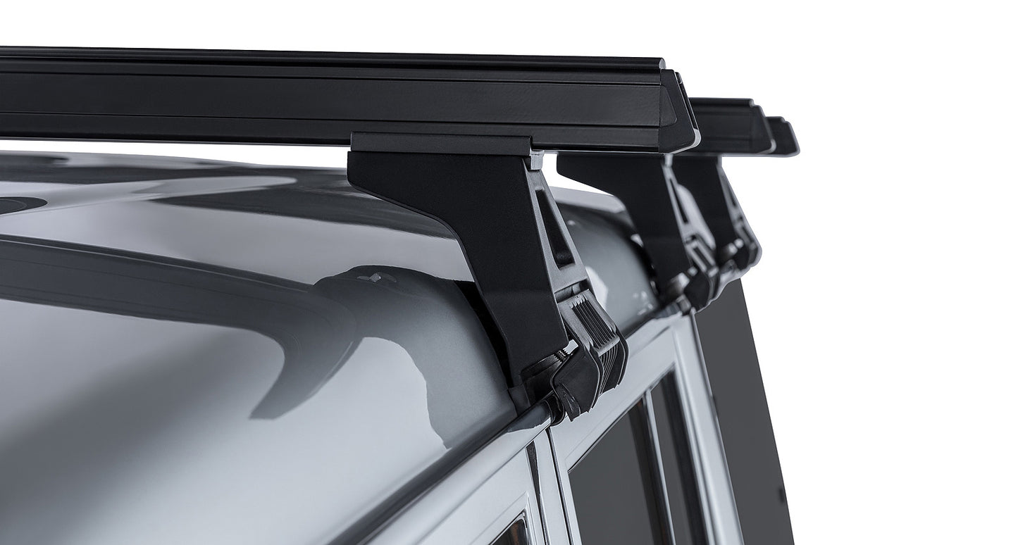 Heavy Duty RL110 Black 3 Bar Roof Rack