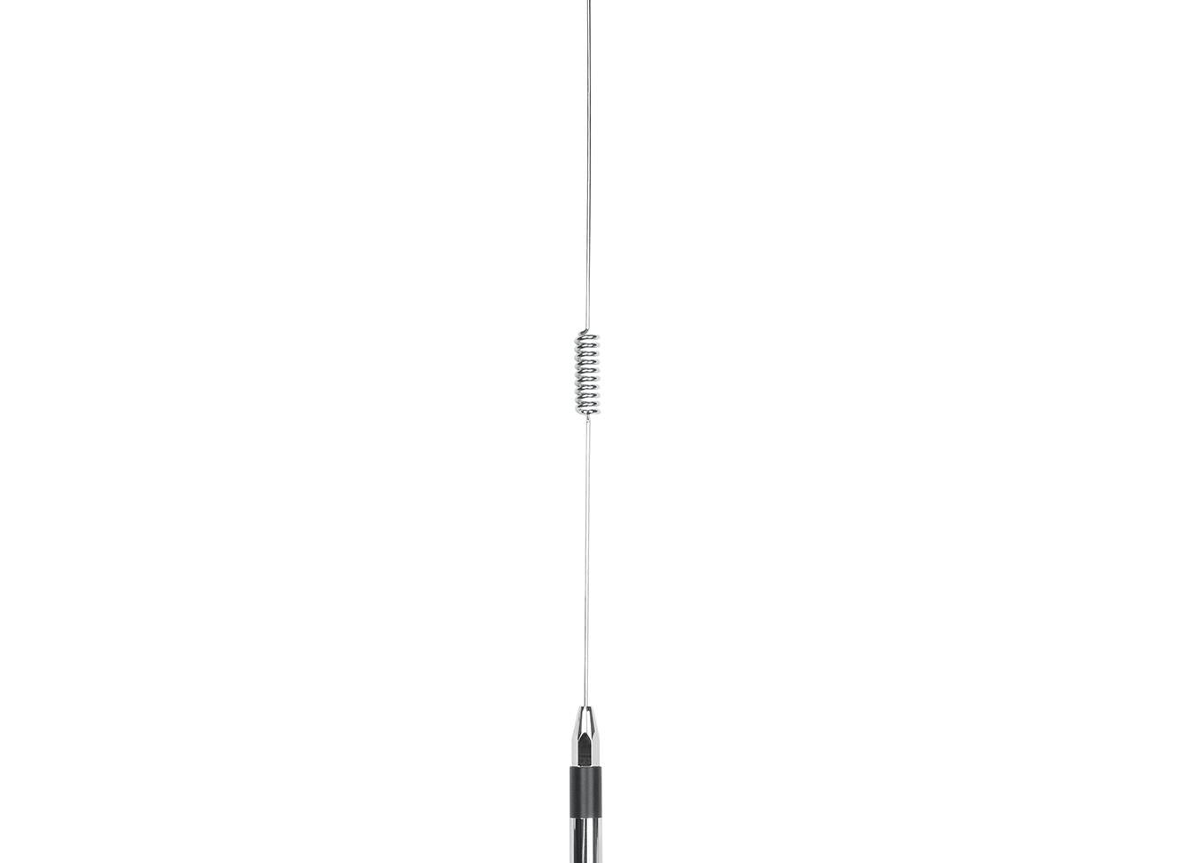 Uniden Elevated Feed and Stainless Steel Whip (6.6 dBi Gain)