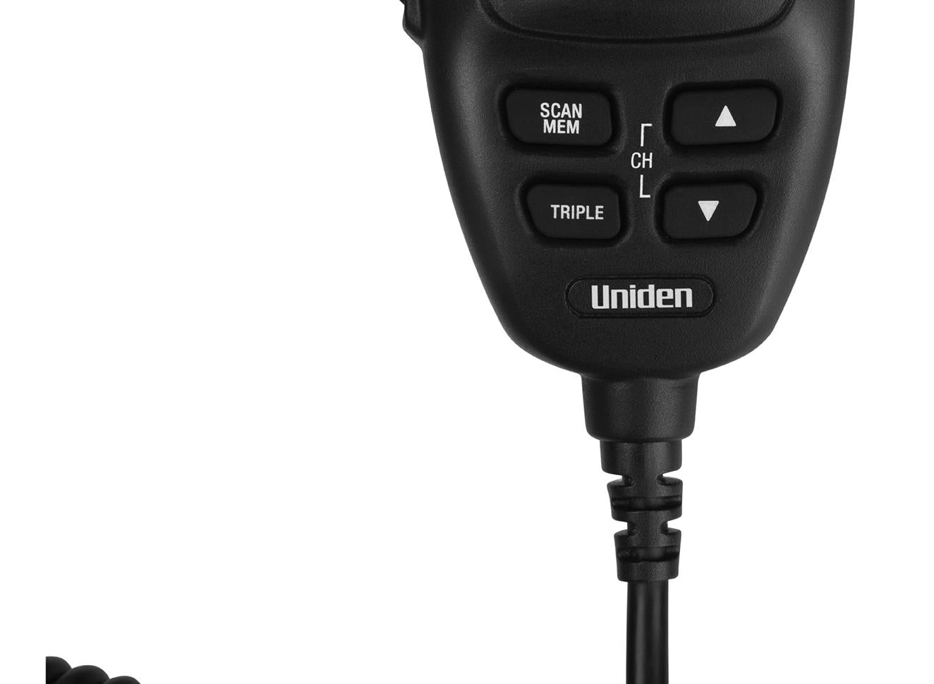 Uniden Mini Compact Size UHF CB Mobile with Smart Mic Technology