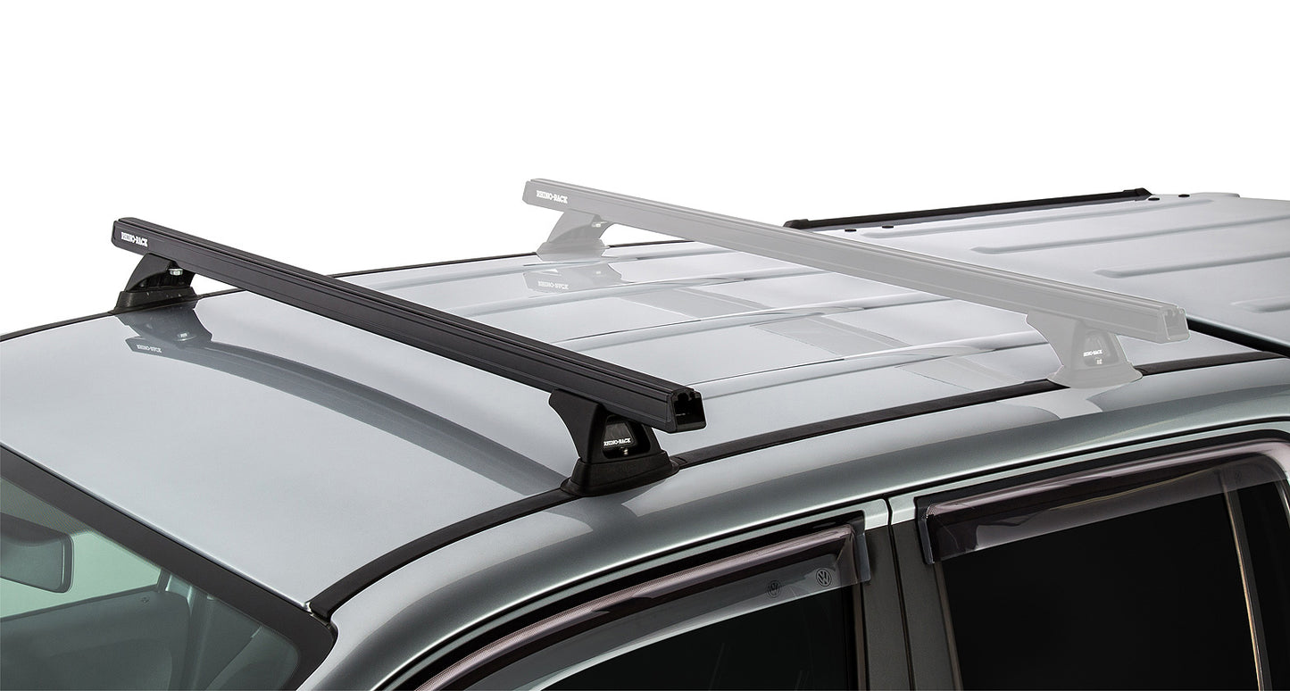 Heavy Duty RCH Black 1 Bar Roof Rack (Front)