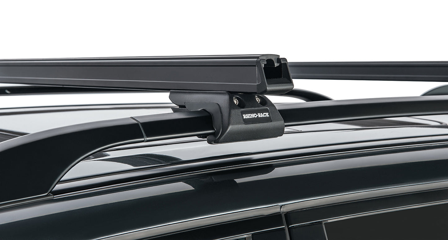 Heavy Duty CXB Black 2 Bar Roof Rack