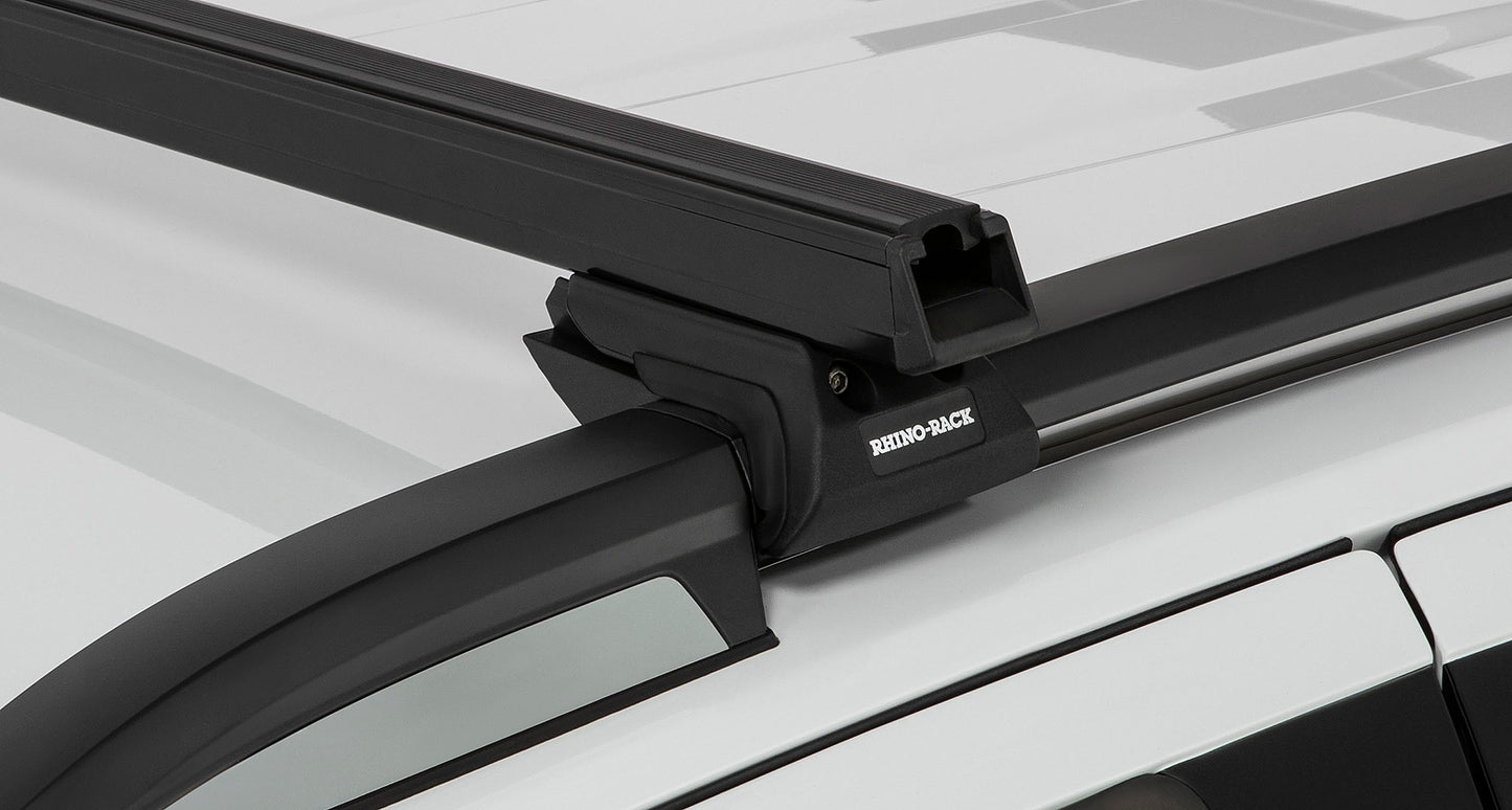 Heavy Duty CXB Black 2 Bar Roof Rack