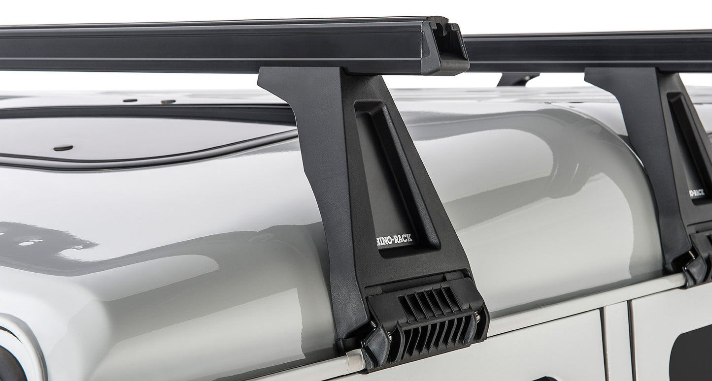 Heavy Duty RL210 Black 4 Bar Roof Rack