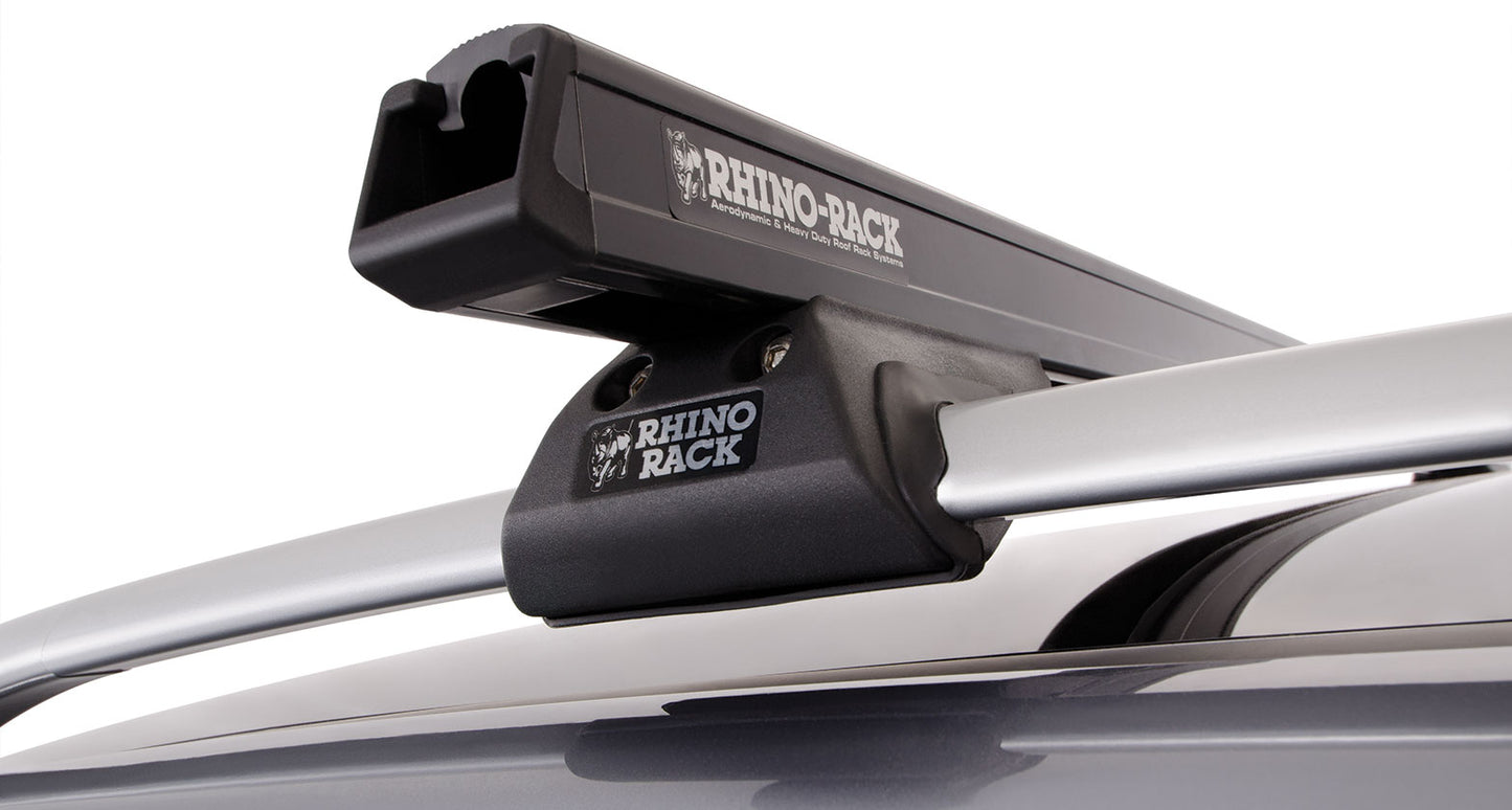 Heavy Duty CXB Black 2 Bar Roof Rack