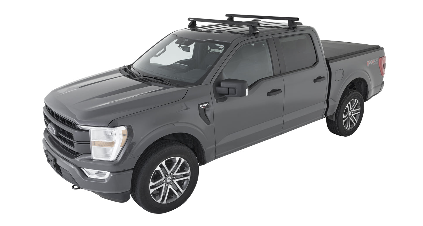 Heavy Duty 2500 Black 2 Bar Roof Rack