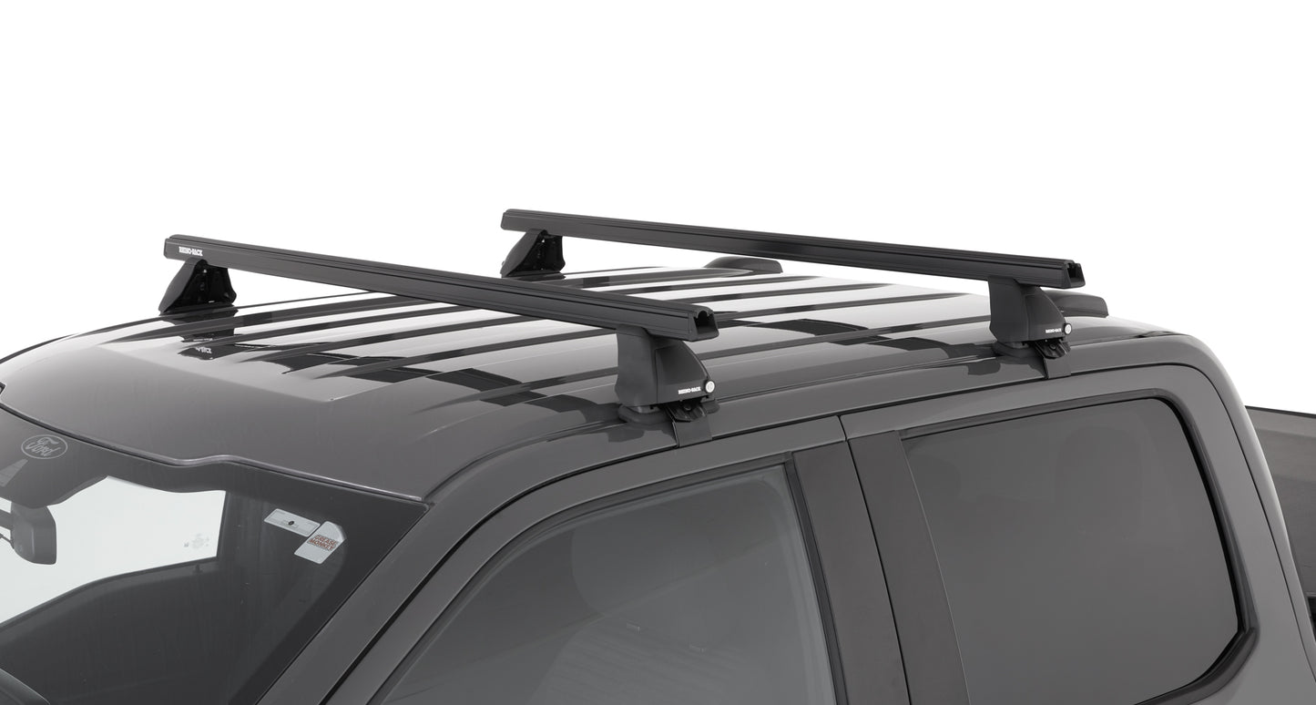 Heavy Duty 2500 Black 2 Bar Roof Rack