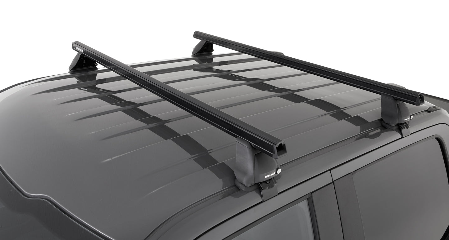 Heavy Duty 2500 Black 2 Bar Roof Rack