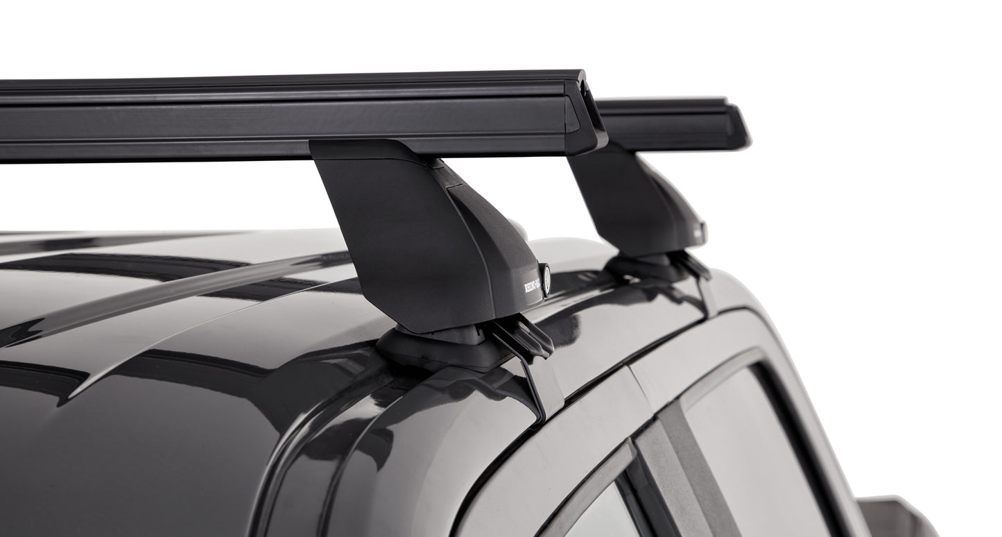 Heavy Duty 2500 Black 2 Bar Roof Rack