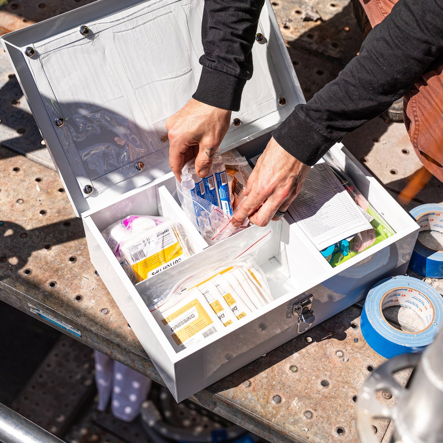 FastAid R2 Industra Max™ Metal Cabinet First Aid Kit