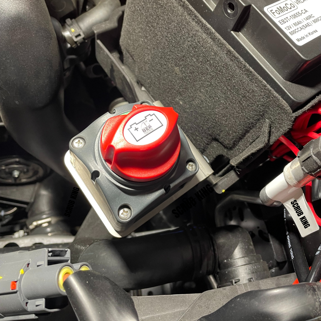 2022-2024 Volkswagen Amarok NF 12V Winch/Battery Isolator Switch & Mount