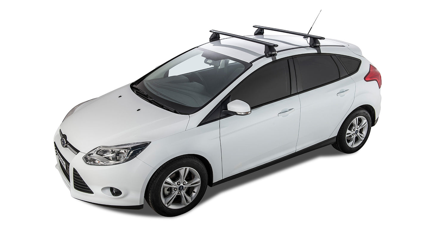 Vortex 2500 Black 2 Bar Roof Rack