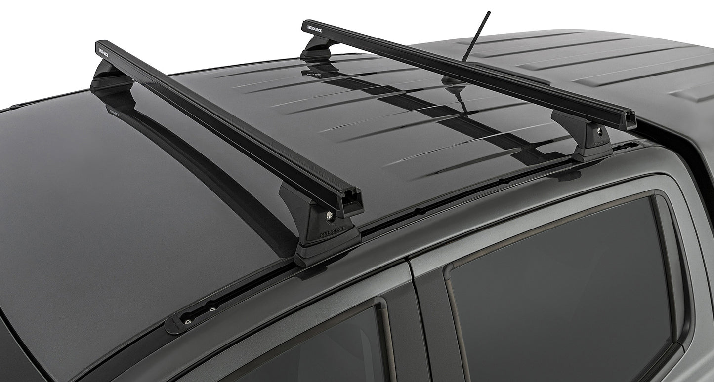 Heavy Duty RCH Black 2 Bar Roof Rack