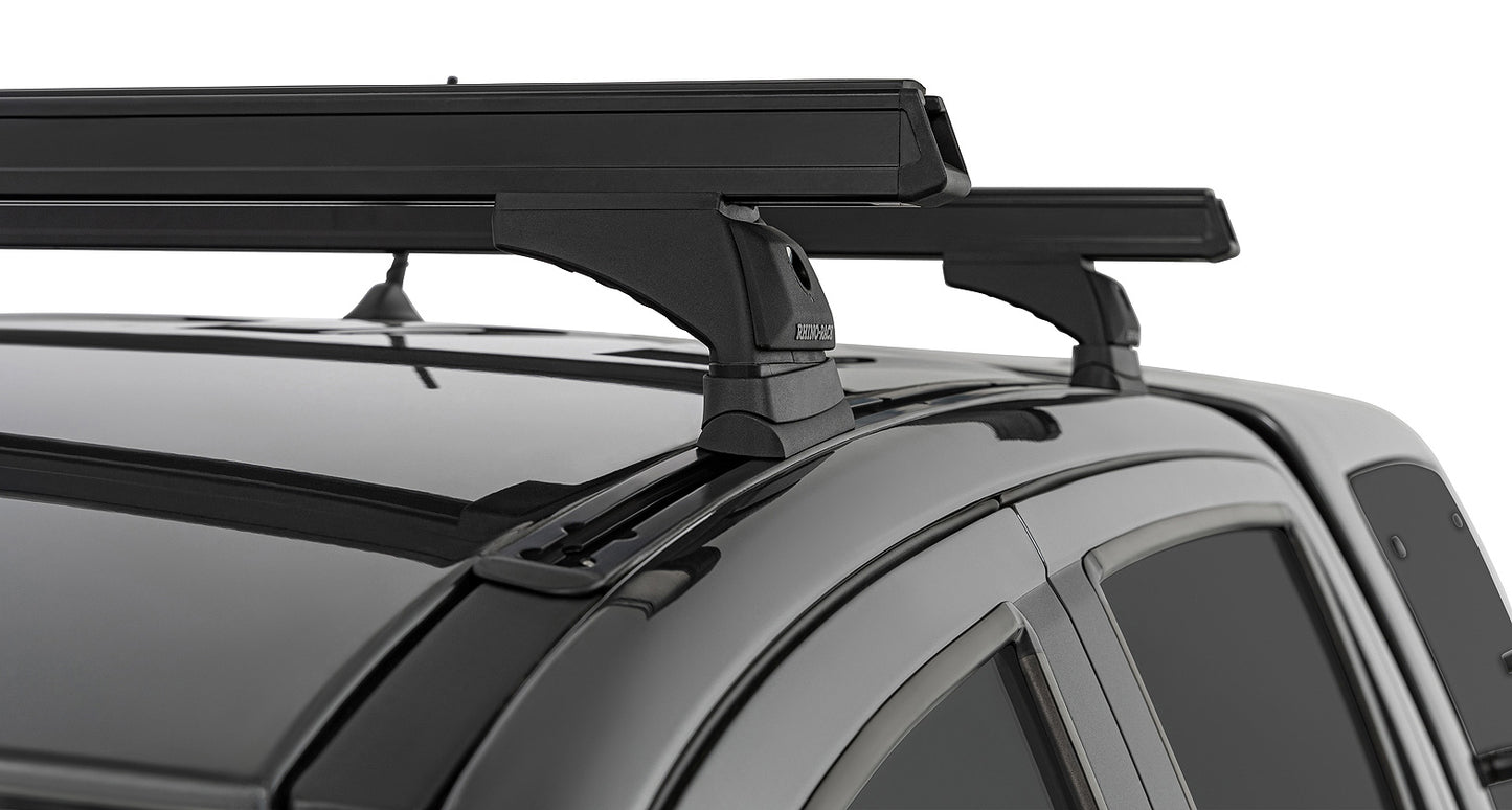 Heavy Duty RCH Black 2 Bar Roof Rack