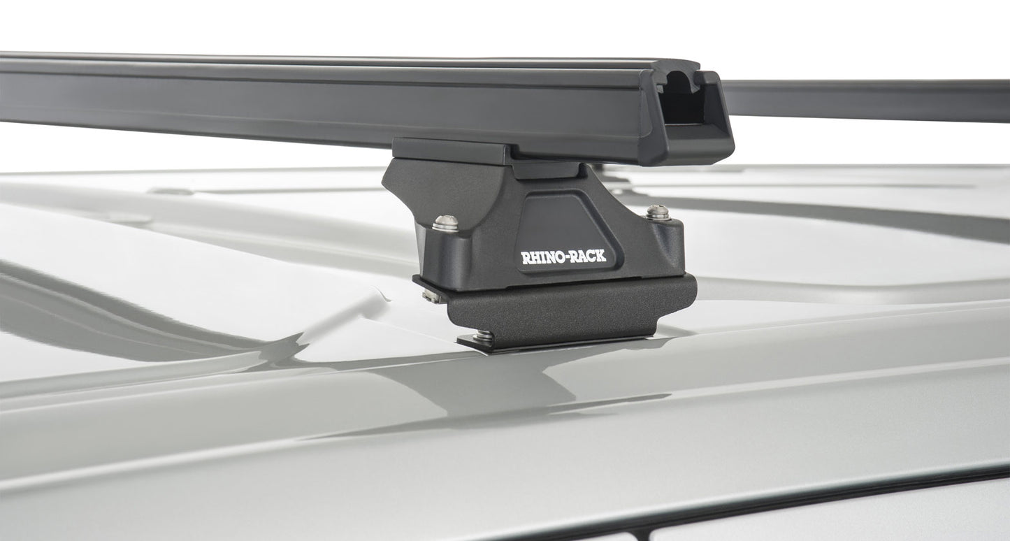 Heavy Duty RLTP Black 3 Bar Roof Rack