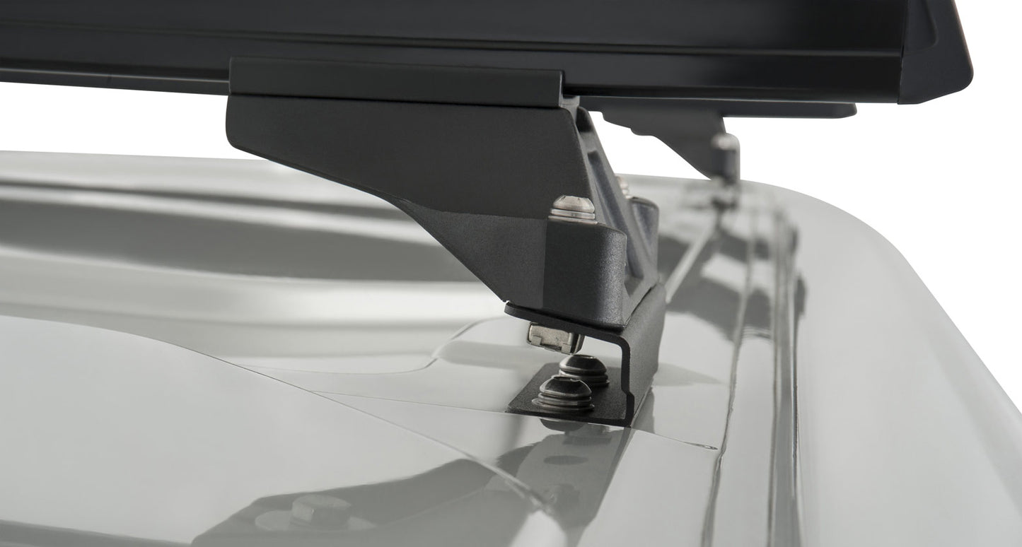 Heavy Duty RLTP Black 3 Bar Roof Rack