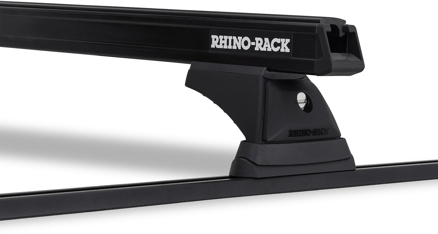 Heavy Duty RCH Black 2 Bar Roof Rack