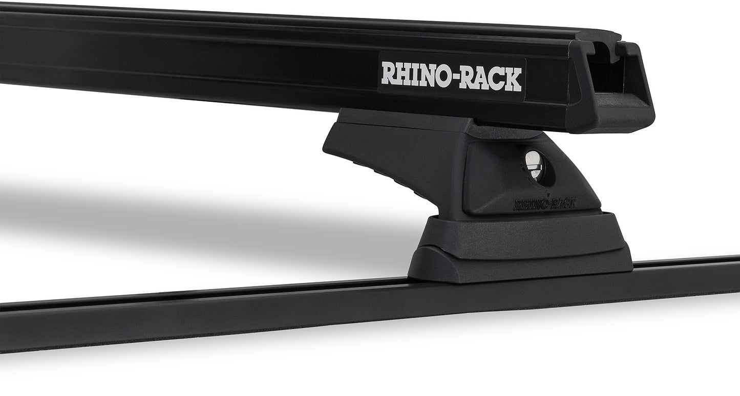 Heavy Duty RCL Trackmount Black 2 Bar Roof Rack