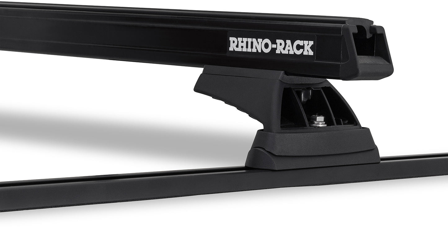Heavy Duty RCL Trackmount Silver 2 Bar Roof Rack