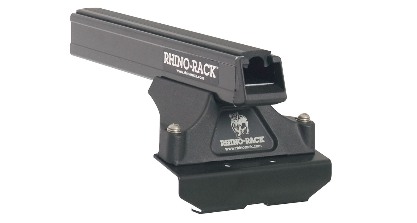 Heavy Duty RLTP Black 2 Bar Roof Rack