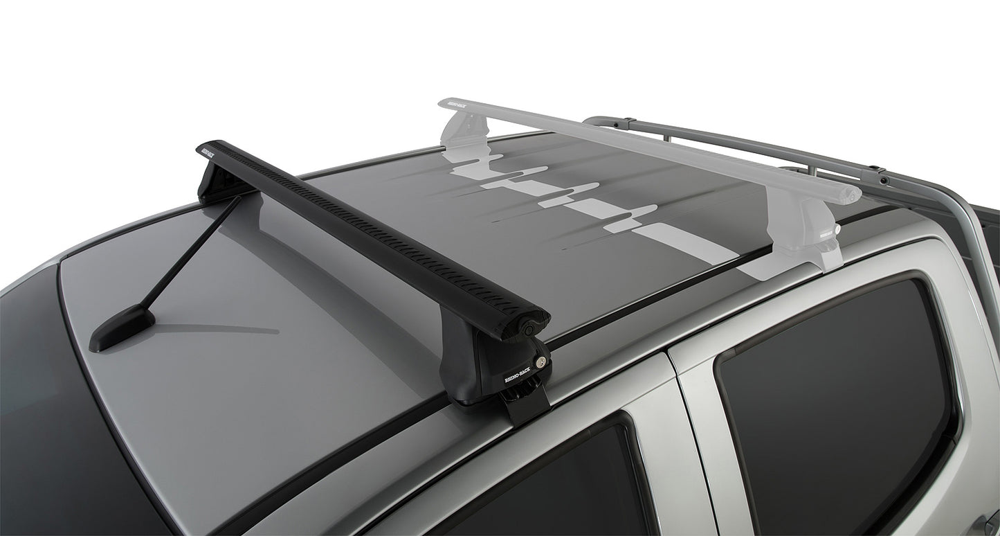 Vortex 2500 Black 1 Bar Roof Rack (Front)