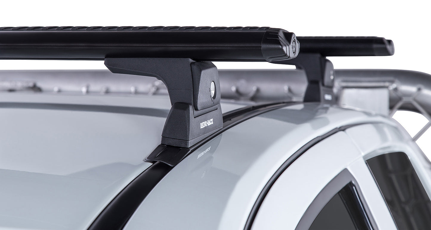 Vortex RLT600 Trackmount Black 2 Bar Roof Rack