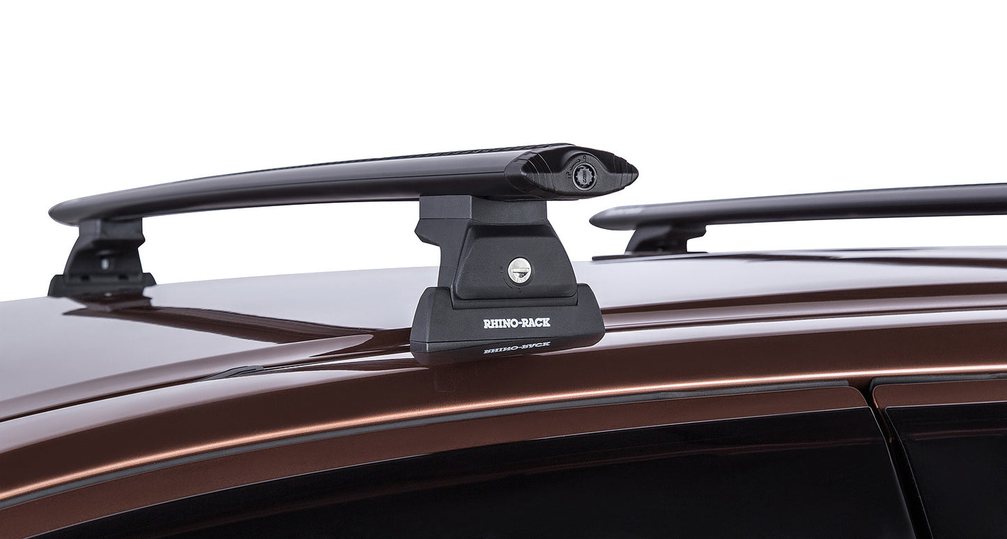 Vortex RLT600 Trackmount Black 3 Bar Roof Rack
