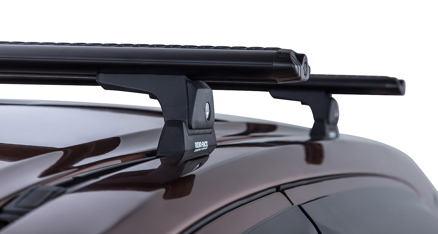 Vortex RLT600 Trackmount Black 2 Bar Roof Rack