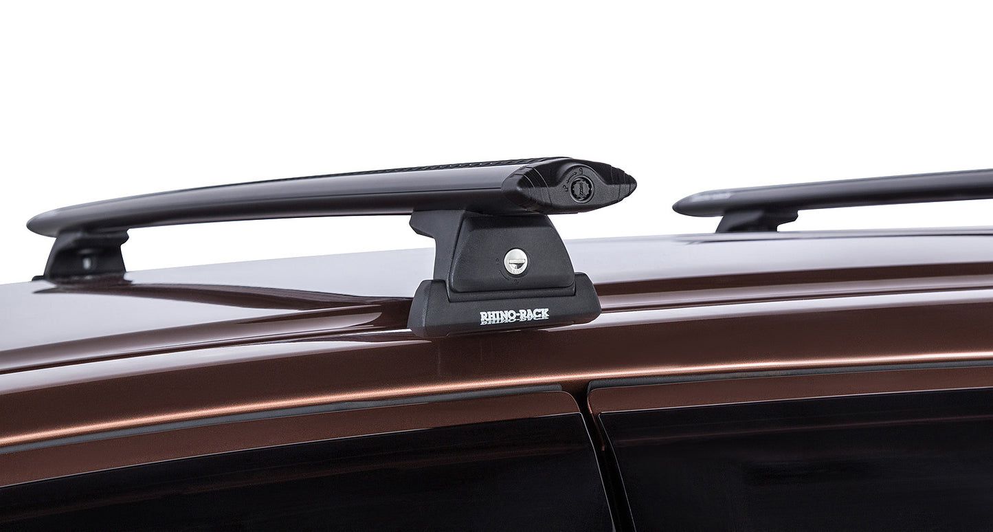 Vortex RLT600 Trackmount Black 2 Bar Roof Rack