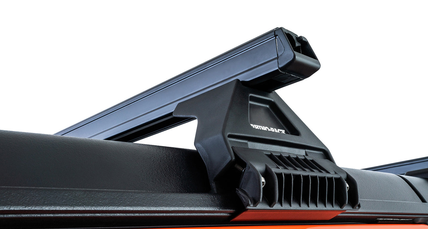Heavy Duty RL110 Black 2 Bar Roof Rack