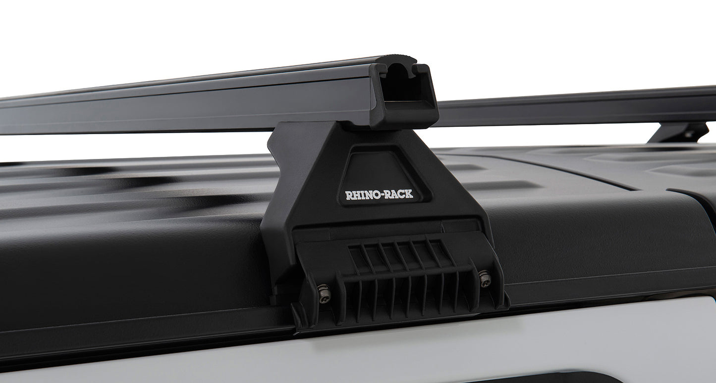Heavy Duty RL110 Black 3 Bar Roof Rack