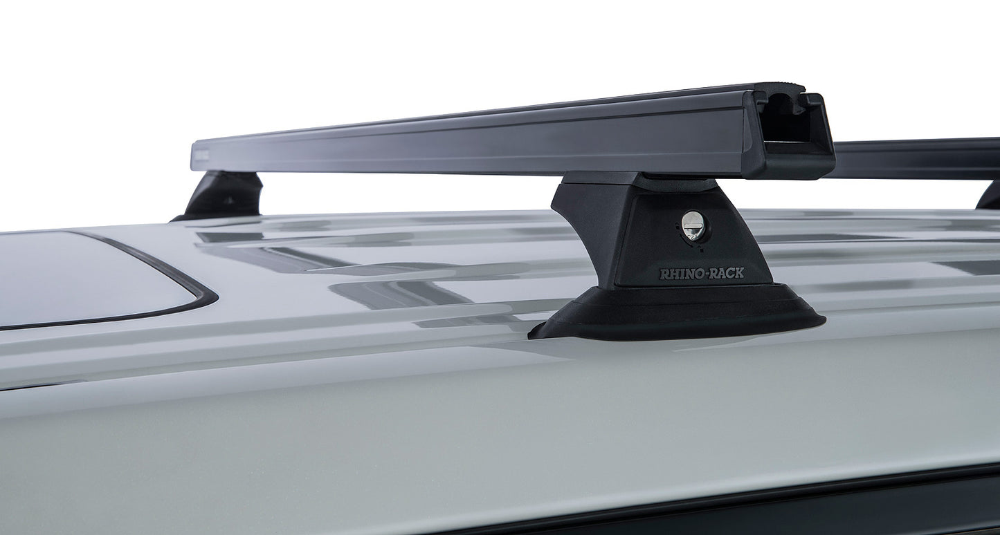 Heavy Duty RCH Black 3 Bar Roof Rack
