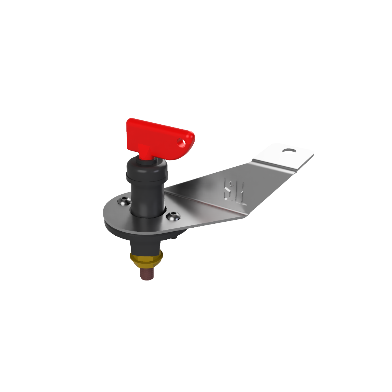 Toyota Landcruiser 70 Series 12V Winch/Battery Isolator Switch & Mount