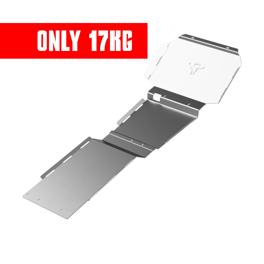 2012-2020 Mazda BT-50 6mm Aluminium - Front, Sump and Transmission Bash Plates