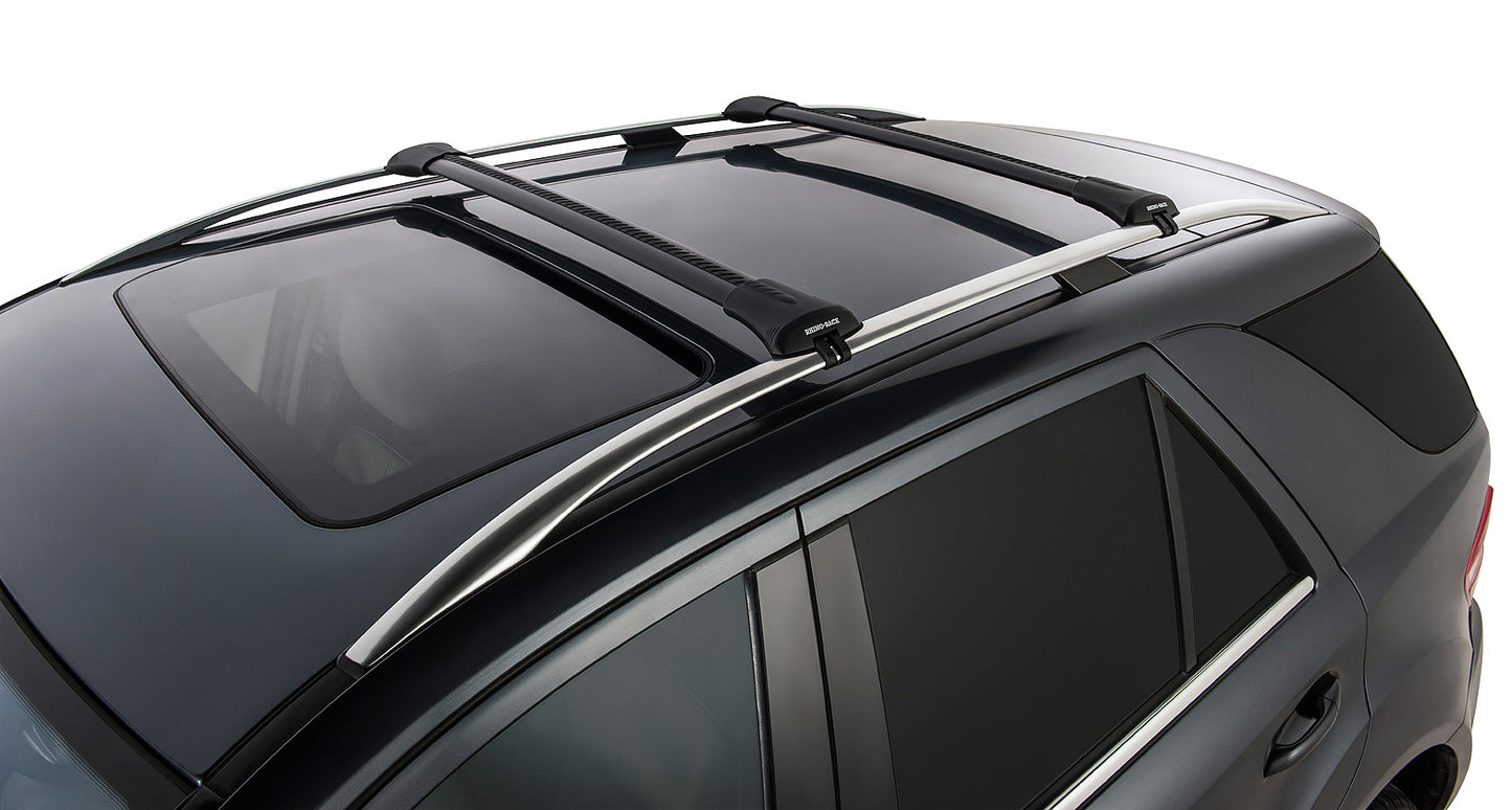 Vortex StealthBar Black 2 Bar Roof Rack