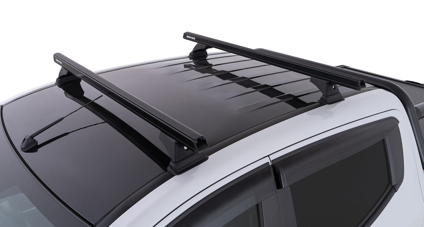 Heavy Duty RCH Black 2 Bar Roof Rack