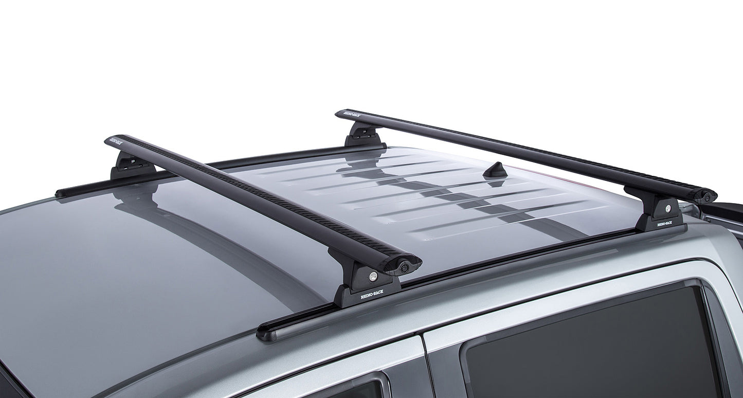 Vortex RLT600 Trackmount Black 2 Bar Roof Rack