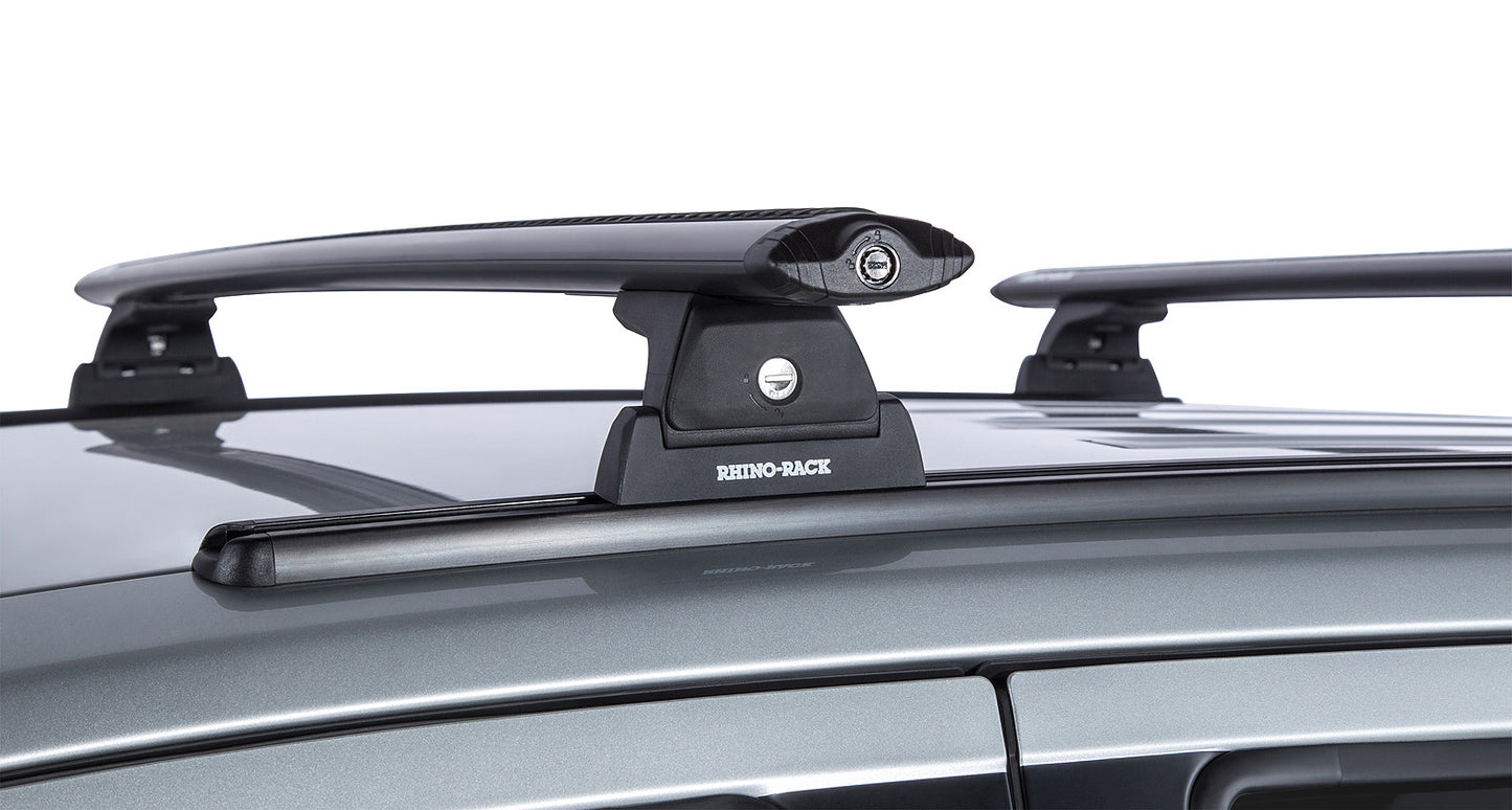 Vortex RLT600 Trackmount Black 2 Bar Roof Rack