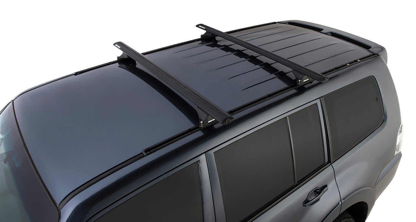 Vortex RLTP Trackmount Black 2 Bar Roof Rack