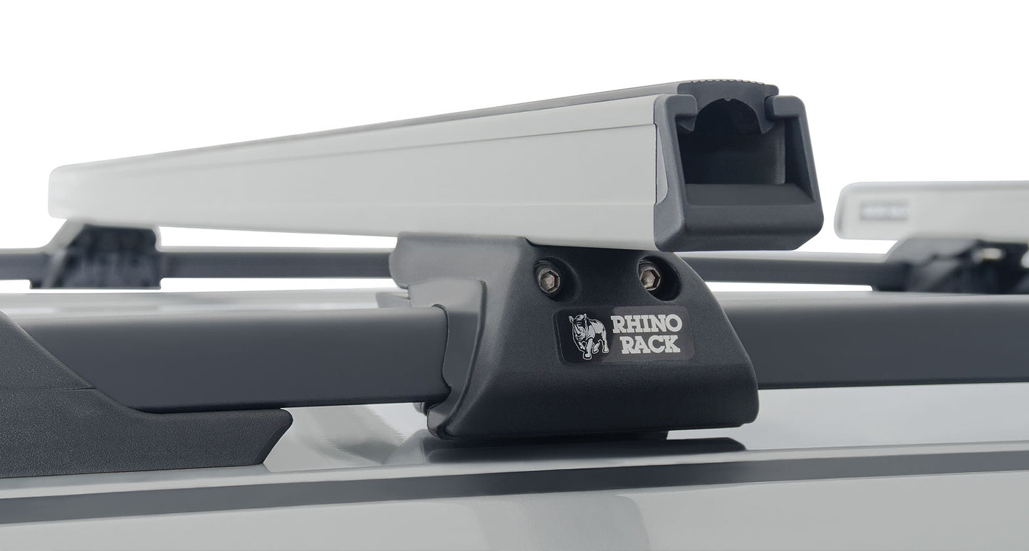 Heavy Duty CXB Silver 2 Bar Roof Rack