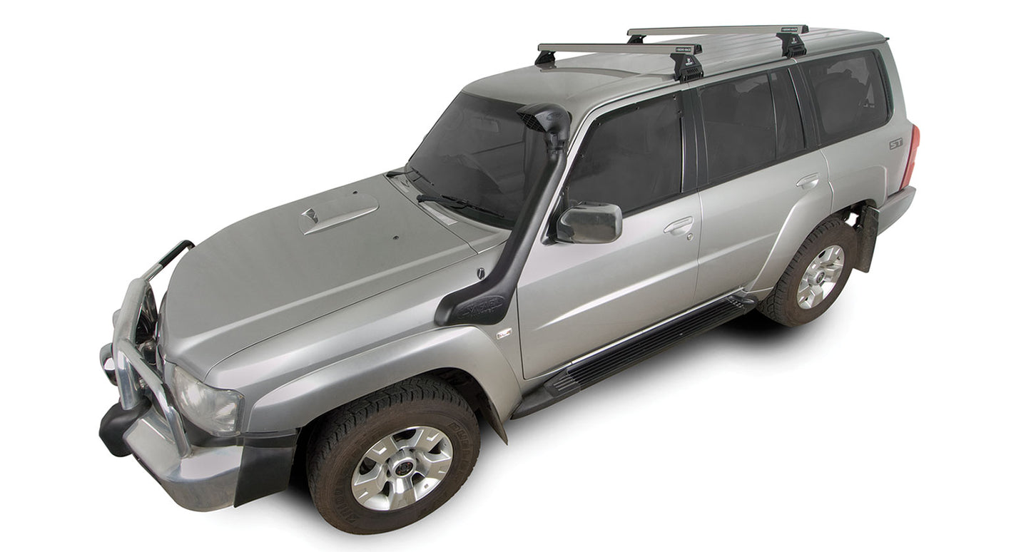 Heavy Duty RL110 Silver 2 Bar Roof Rack