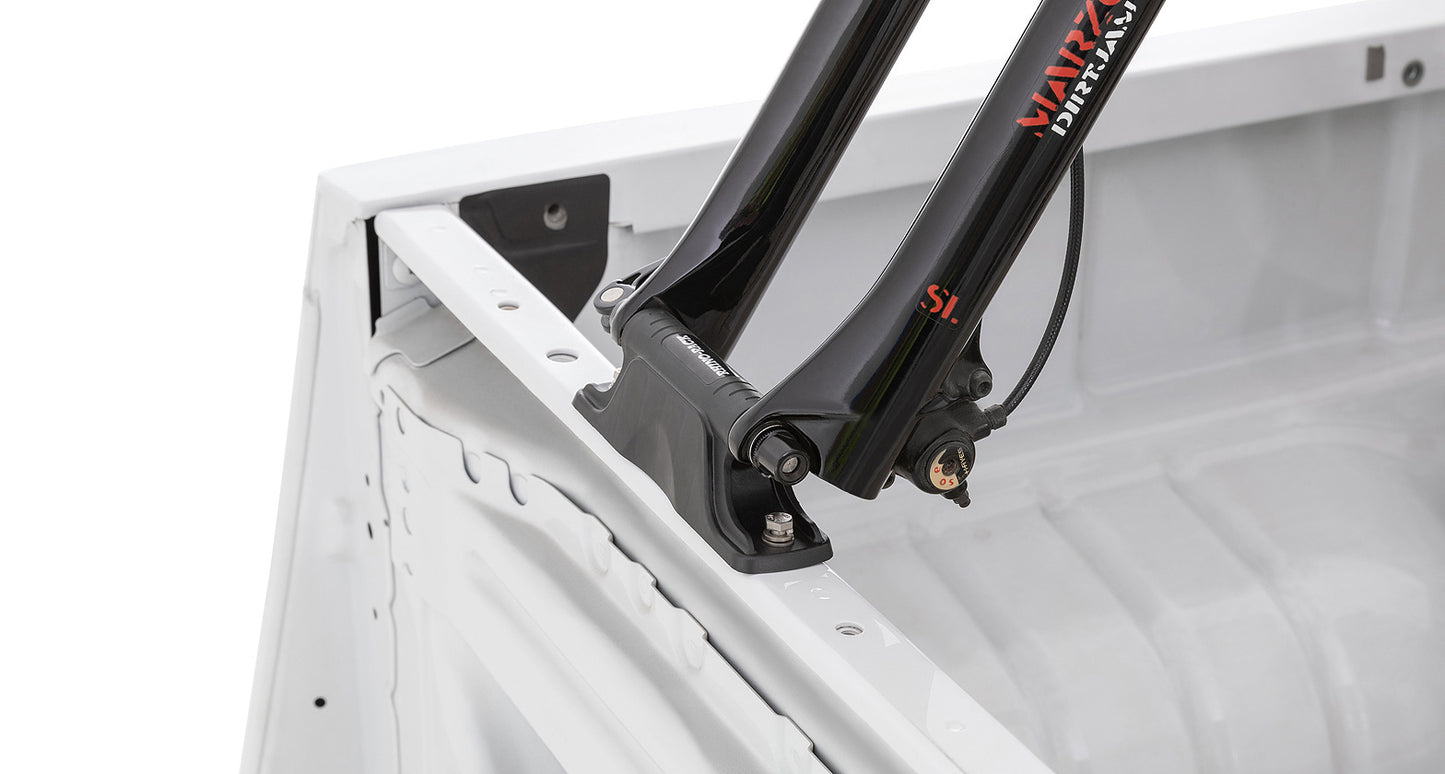 The Claw (Fork Mounted Bike Rack)- Suitable for Tub Trays, Trailers & Vans