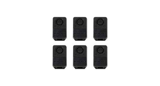 Serrated nut and additional secure core locking covers for Reconn-Deck Bars