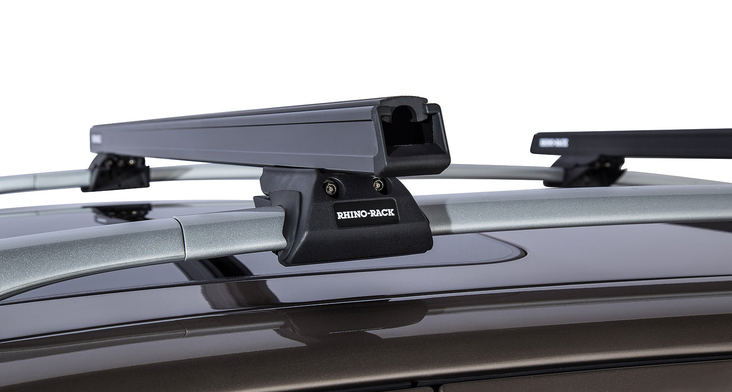 Heavy Duty CXB Black 2 Bar Roof Rack