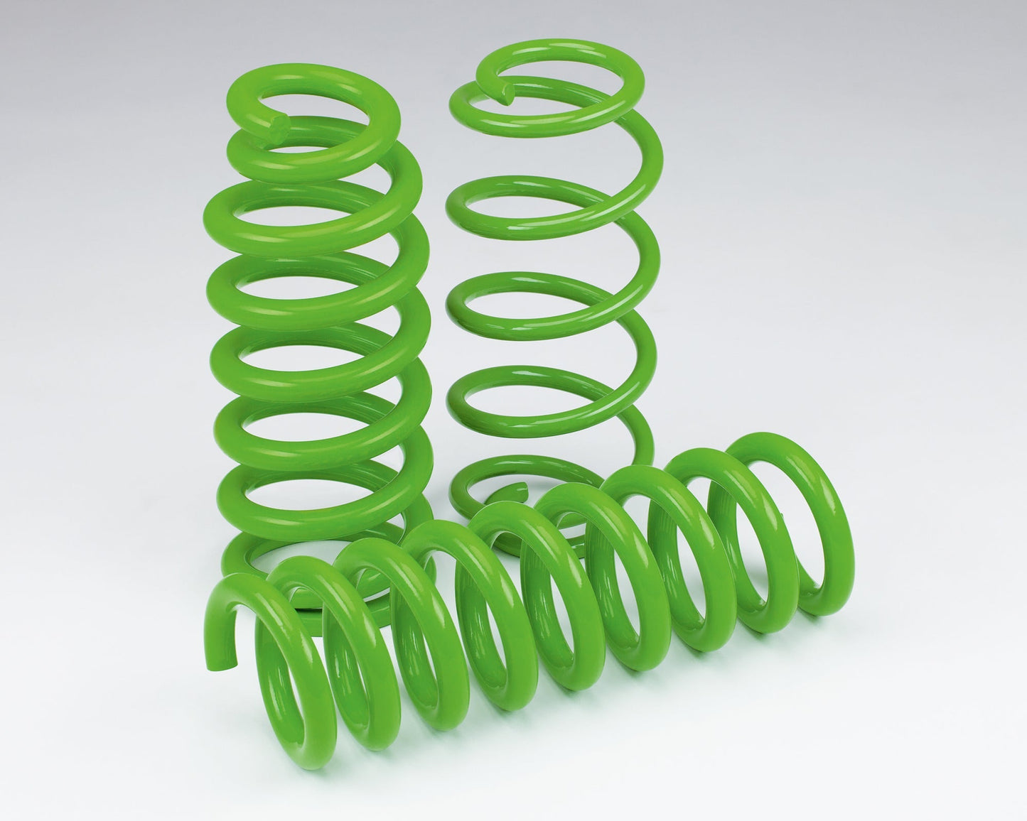 Rear Coil Springs Green - Medium with Accessories - 50mm Lift